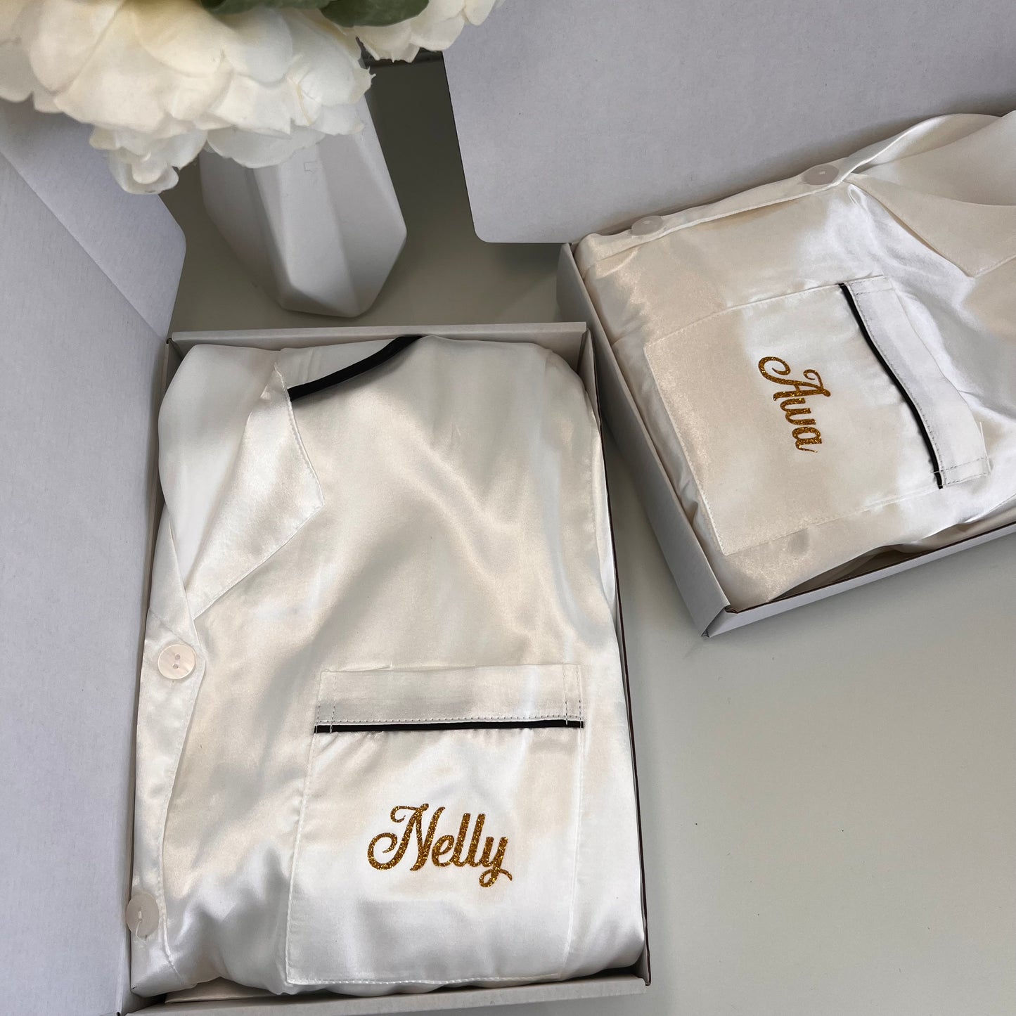 Pyjama Personnalisé Blanc